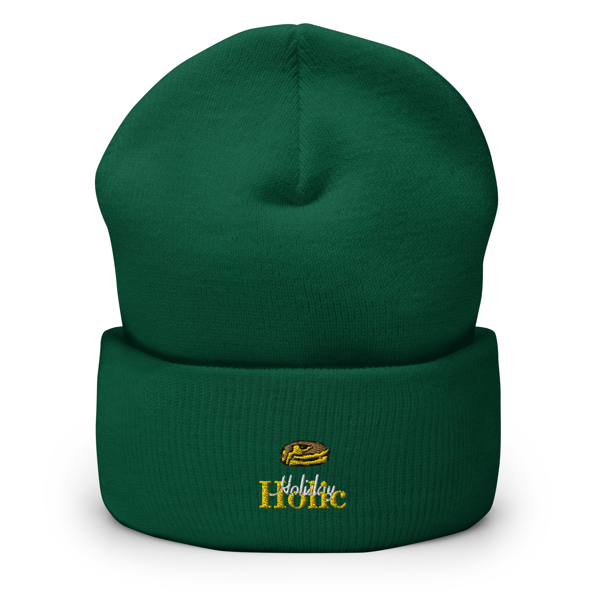 【新品】Holiday flower knit cap ホリデイ ホリデイホリック KNIT CAP -Deep green- [ユニセックス